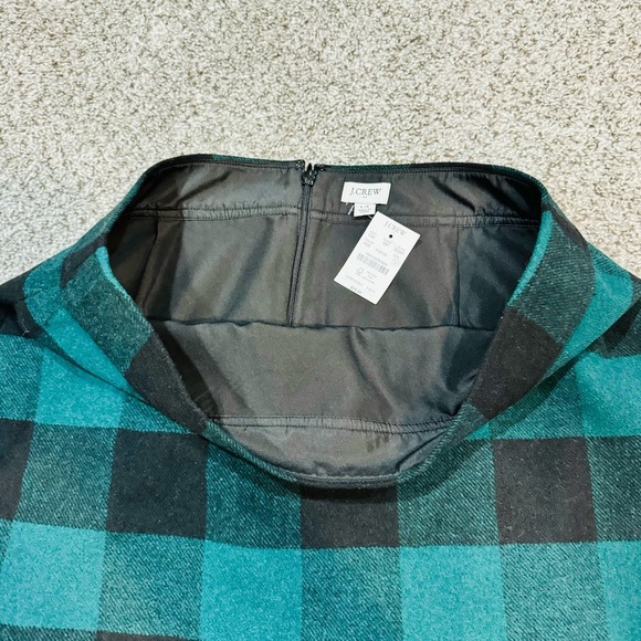 NWT J.Crew Wool Blend A-Line Mini Skirt Size 14 - Picture 6 of 9